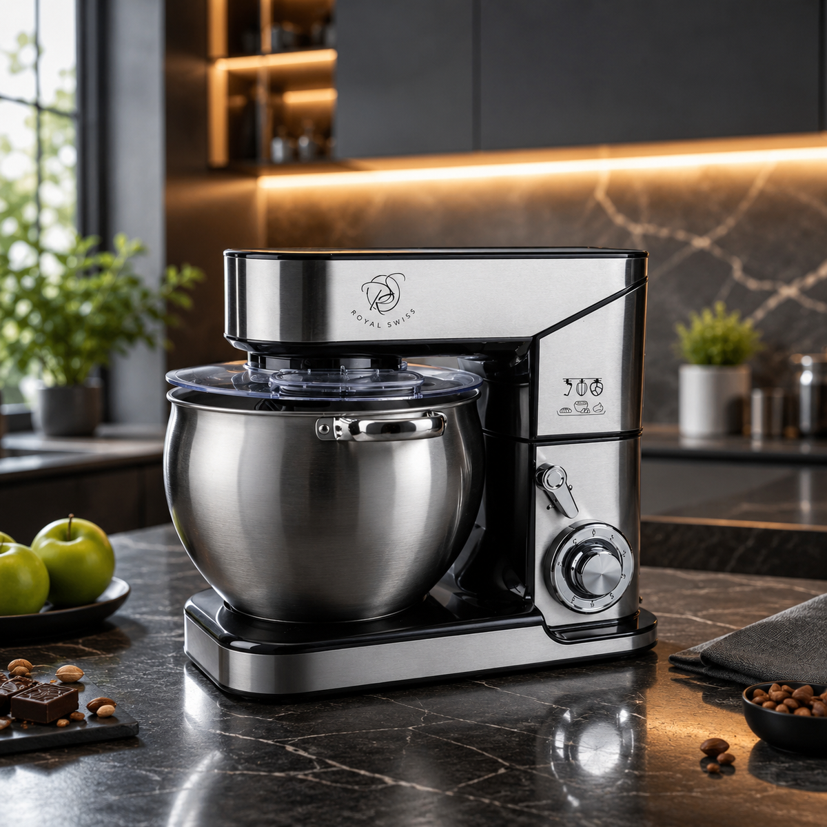 🔥 Amasadora Royal Swiss 5 Litros Premium | 10 Velocidades y Sistema Planetario 🥣⚡