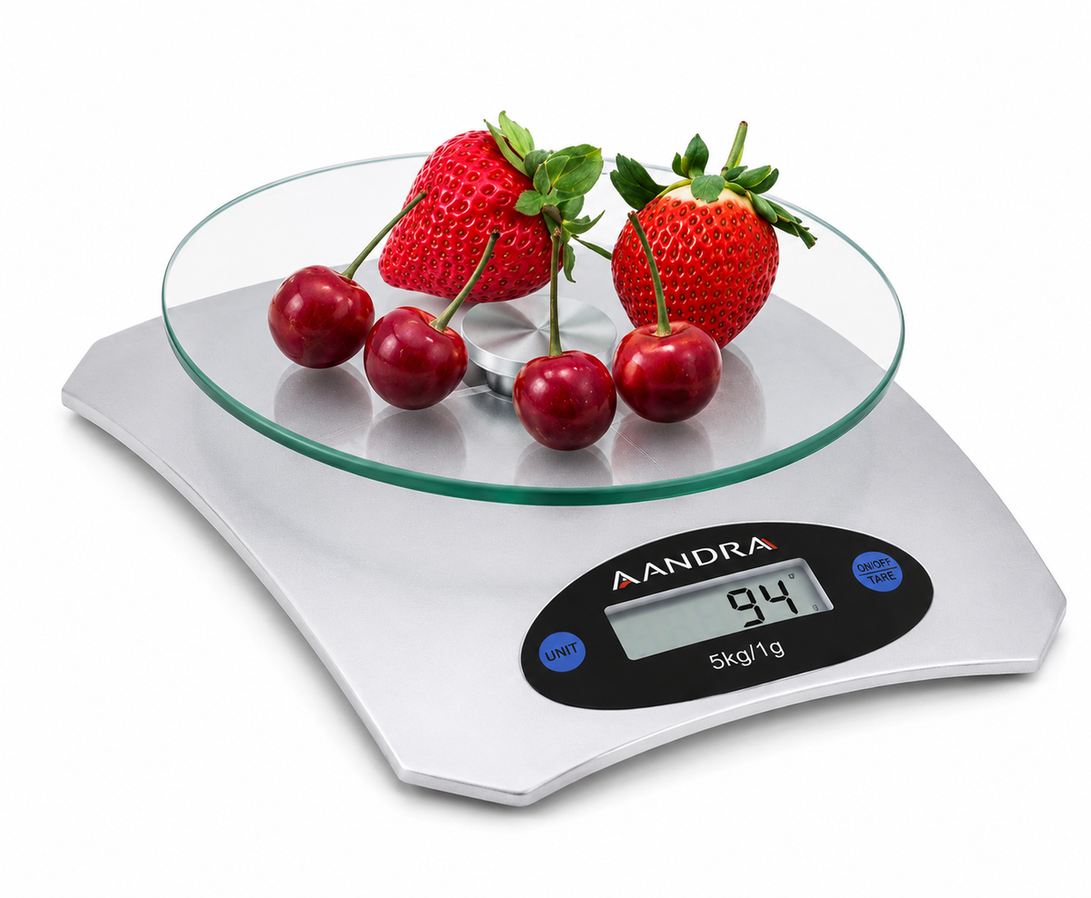 ⚖️ Báscula Digital de Cocina ANDRA A-11KS/3 | Precisión Profesional 5 Kg