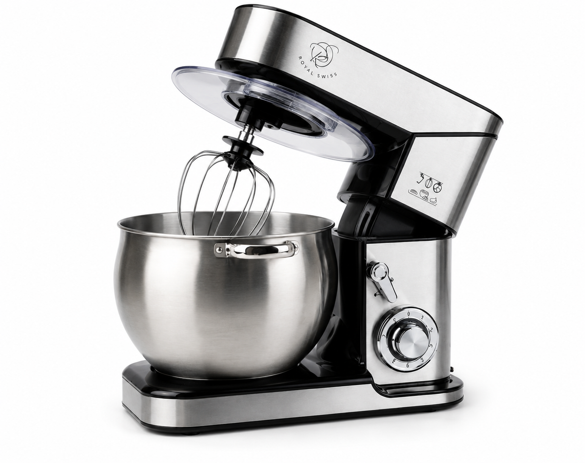 🔥 Amasadora Royal Swiss 5 Litros Premium | 10 Velocidades y Sistema Planetario 🥣⚡
