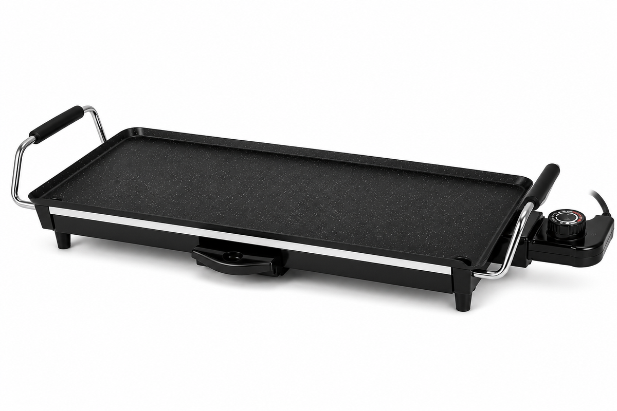 Plancha Grill & Teppanyaki Royal Swiss 1800W | Antiadherente | Disponible en 70 x 23 cm y 90 x 23 cm