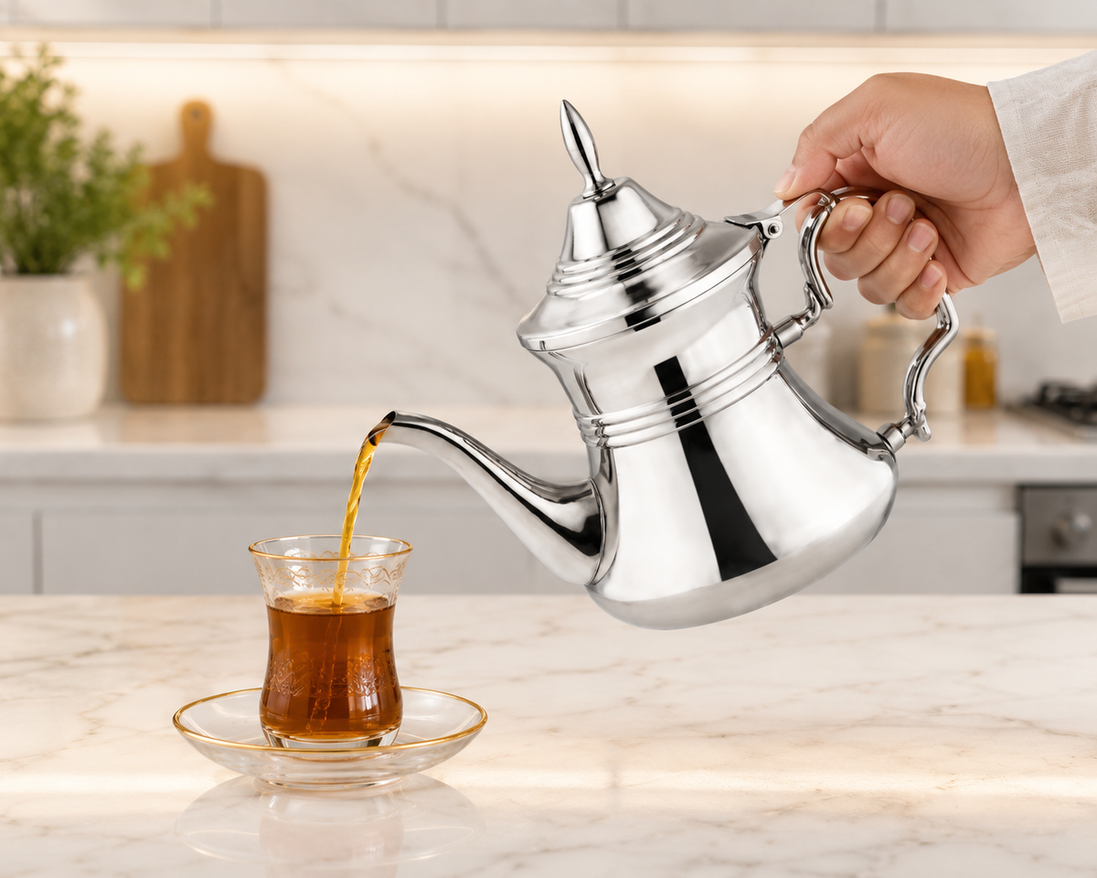 🔥 Tetera de Acero Inoxidable Luxury | Elegante, Resistente y Apta para Inducción 🔥  La combinación perfecta de estilo, calidad y funcionalidad para disfrutar de cada taza con la máxima elegancia. ☕🫖✨