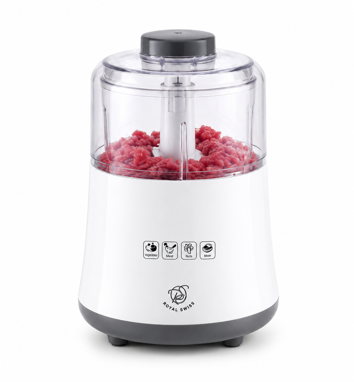 Picadora Eléctrica Royal Swiss SW-809 500W | Ideal para Cocina Diaria