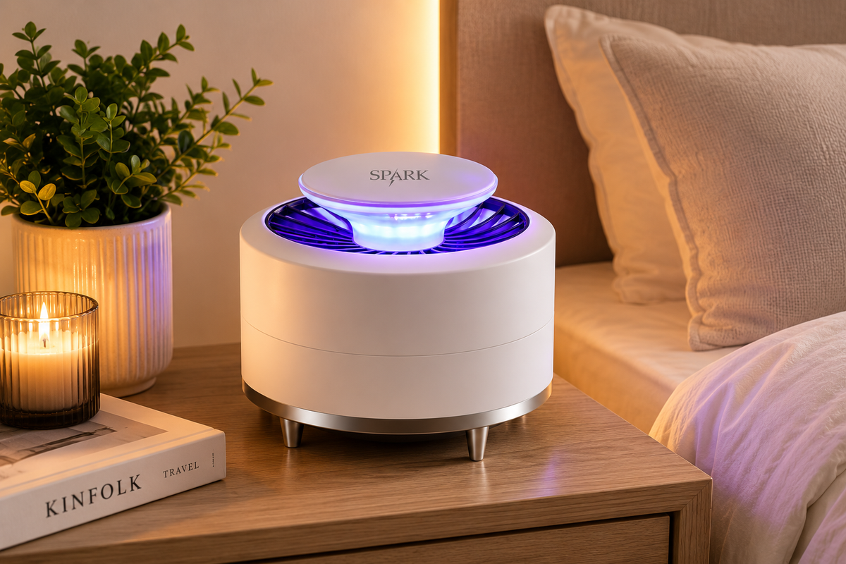 Mini Lámpara Antimosquitos SPARK S-26MR/1 USB | Cobertura 360° y Tecnología LED 🔥