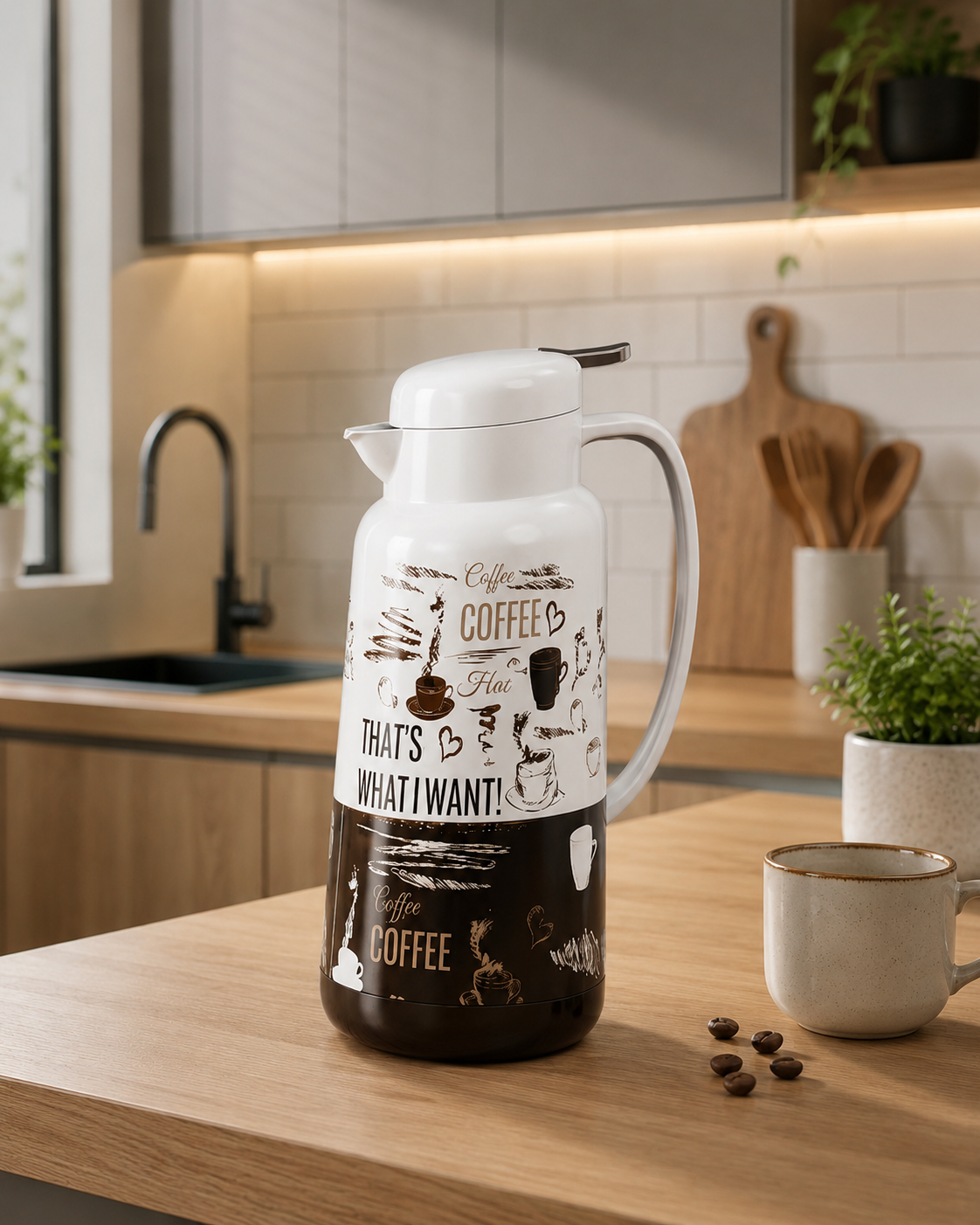 ☕ Jarra Térmica de Diseño Day Days – 1 Litro