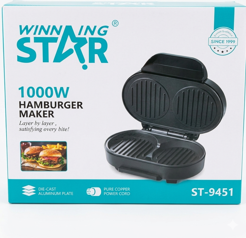 Máquina para Hamburguesas Winning Star ST-9451