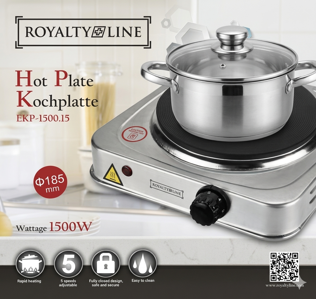 Placa Eléctrica Royalty Line