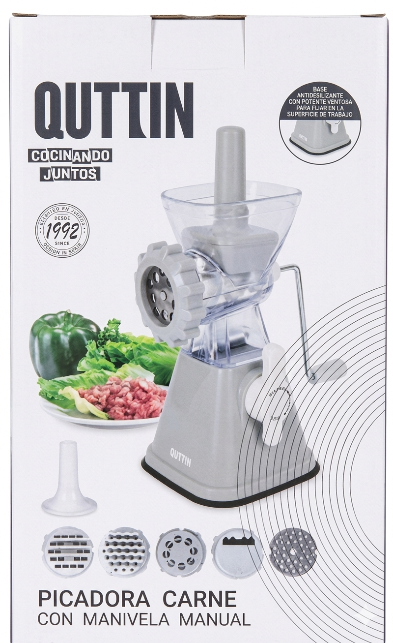 Picadora de Carne Manual Quttin