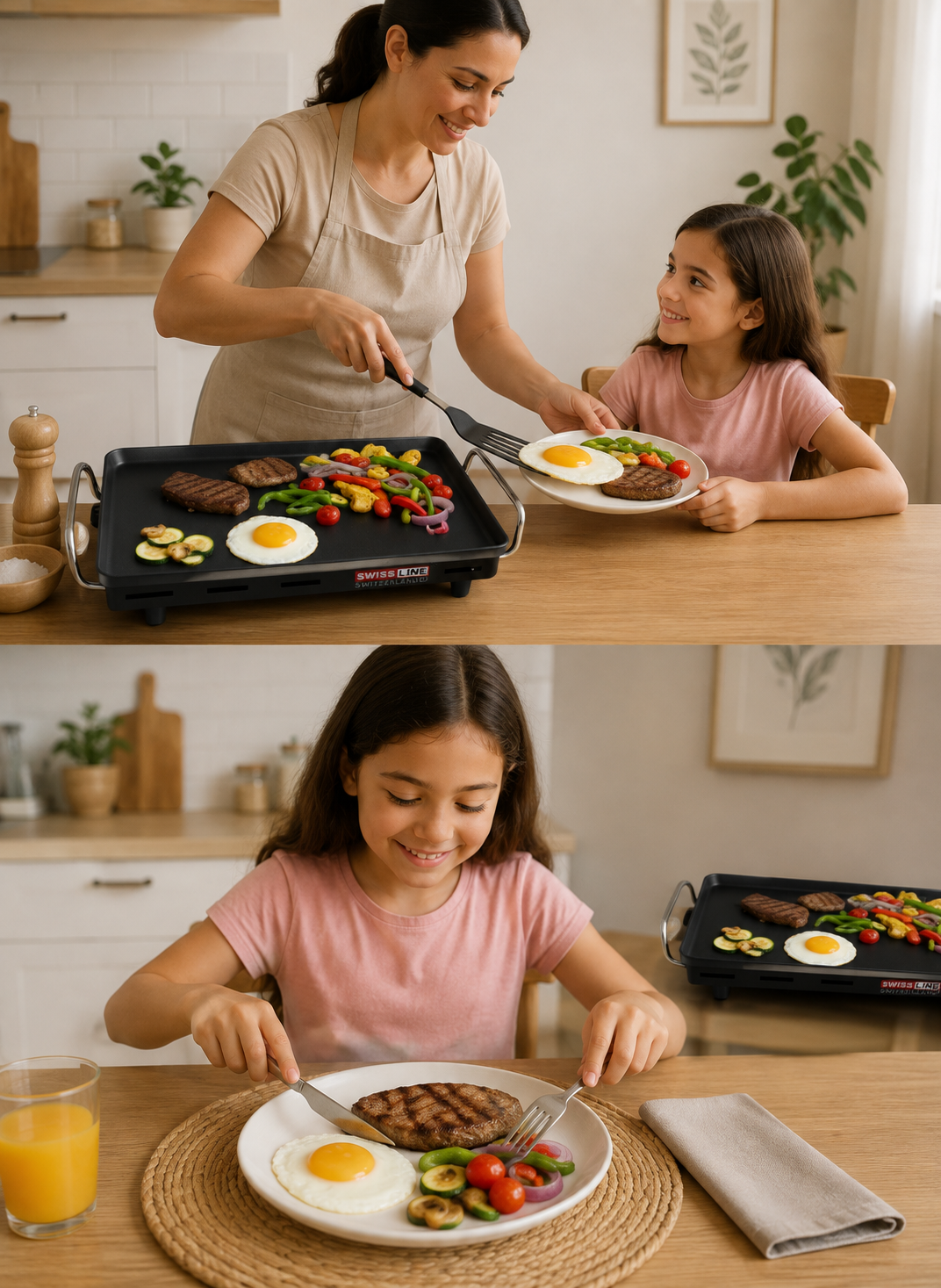 🥩 Plancha Grill XL – 2500W (63X33CM)